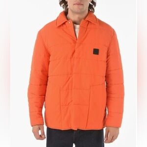 A-Cold Wall Bright Orange Puffer Jacket